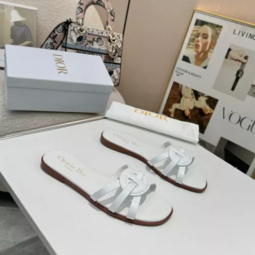 Replica Christian Dior Slippers For Women #1320297 $82.00 USD for Wholesale