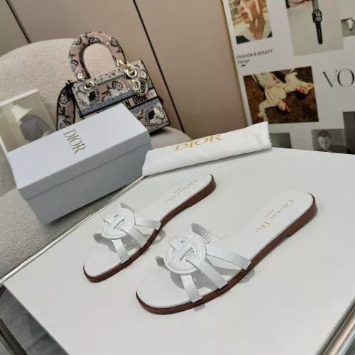 Replica Christian Dior Slippers For Women #1320297 $82.00 USD for Wholesale