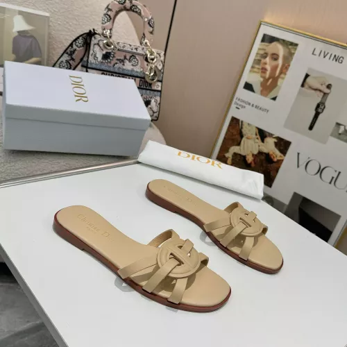 Replica Christian Dior Slippers For Women #1320298 $82.00 USD for Wholesale