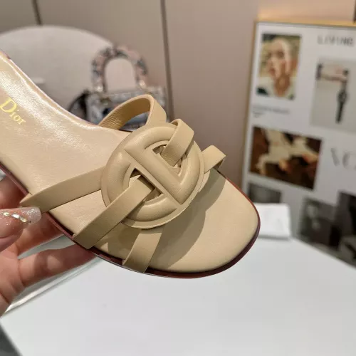 Replica Christian Dior Slippers For Women #1320298 $82.00 USD for Wholesale