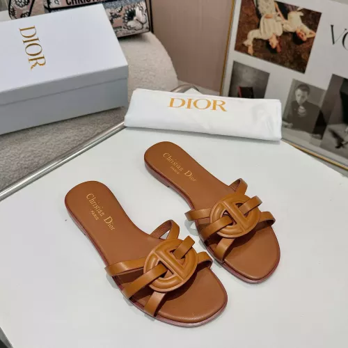 Wholesale Christian Dior Slippers For Women #1320299 $82.00 USD, Wholesale Quality Replica Christian Dior Slippers