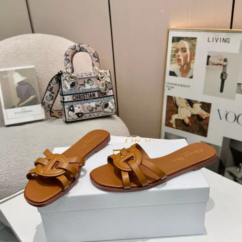 Replica Christian Dior Slippers For Women #1320299 $82.00 USD for Wholesale