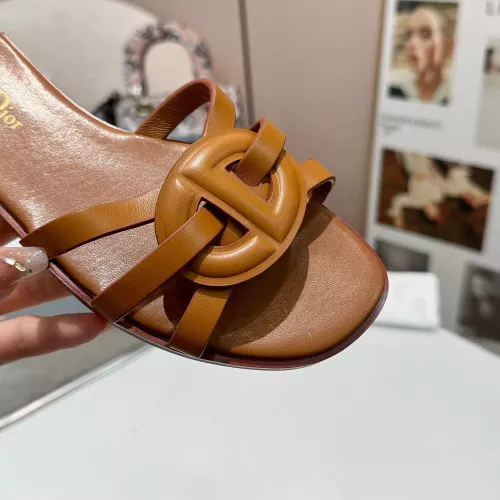 Replica Christian Dior Slippers For Women #1320299 $82.00 USD for Wholesale
