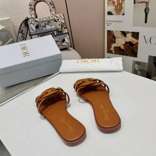 Replica Christian Dior Slippers For Women #1320299 $82.00 USD for Wholesale