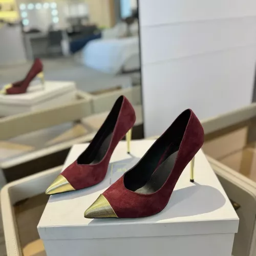 Wholesale Balmain High-Heeled Shoes For Women #1320311 $115.00 USD, Wholesale Quality Replica Balmain High-Heeled Shoes