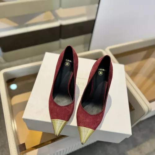 Replica Balmain High-Heeled Shoes For Women #1320311 $115.00 USD for Wholesale