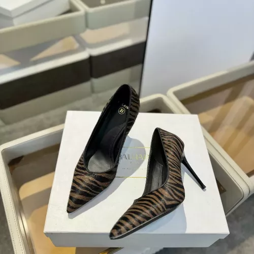 Replica Balmain High-Heeled Shoes For Women #1320317 $118.00 USD for Wholesale