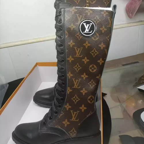 Wholesale Louis Vuitton Boots For Women #1320329 $132.00 USD, Wholesale Quality Replica Louis Vuitton Boots