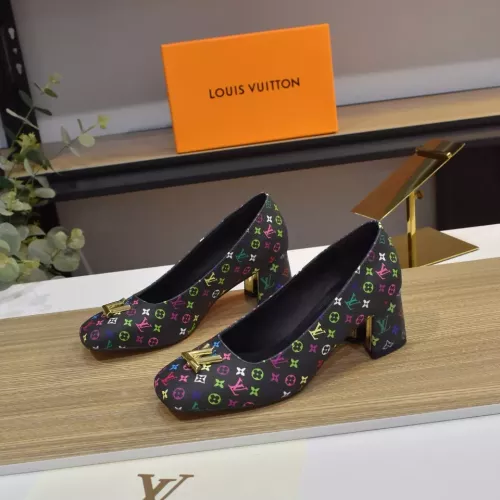 Wholesale Louis Vuitton High-Heeled Shoes For Women #1320429 $80.00 USD, Wholesale Quality Replica Louis Vuitton High-Heeled Shoes