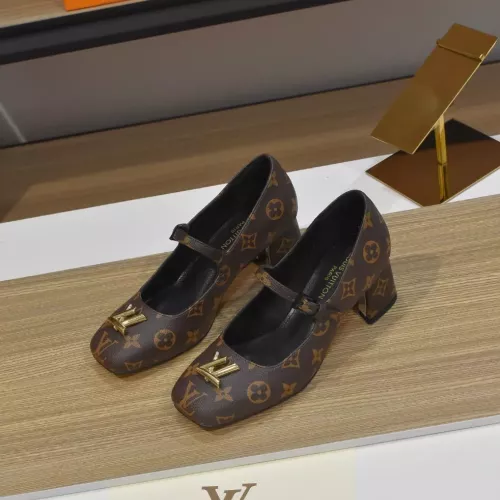 Wholesale Louis Vuitton High-Heeled Shoes For Women #1320432 $80.00 USD, Wholesale Quality Replica Louis Vuitton High-Heeled Shoes