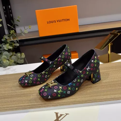 Wholesale Louis Vuitton High-Heeled Shoes For Women #1320434 $80.00 USD, Wholesale Quality Replica Louis Vuitton High-Heeled Shoes