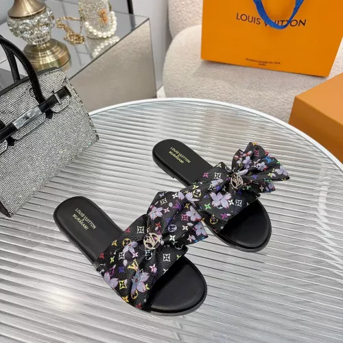 Wholesale Louis Vuitton Slippers For Women #1320438 $85.00 USD, Wholesale Quality Replica Louis Vuitton Slippers