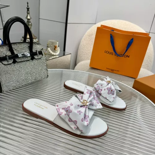 Wholesale Louis Vuitton Slippers For Women #1320439 $85.00 USD, Wholesale Quality Replica Louis Vuitton Slippers