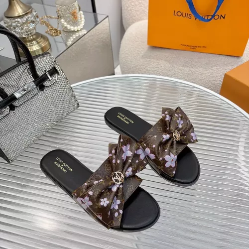 Wholesale Louis Vuitton Slippers For Women #1320440 $85.00 USD, Wholesale Quality Replica Louis Vuitton Slippers