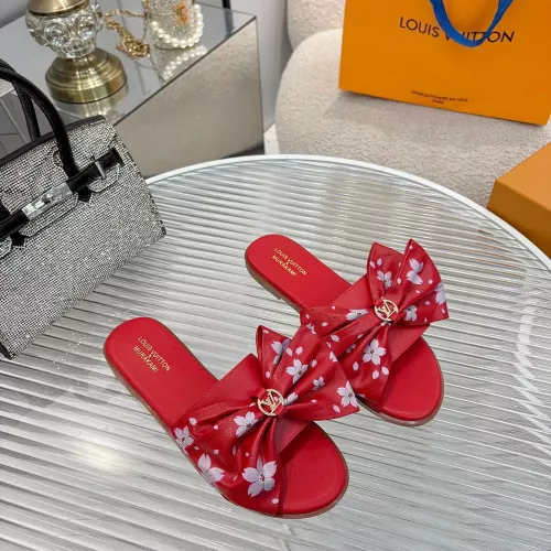 Wholesale Louis Vuitton Slippers For Women #1320444 $85.00 USD, Wholesale Quality Replica Louis Vuitton Slippers