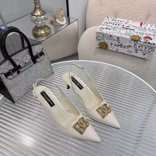Replica Dolce & Gabbana D&G Slippers For Women #1320523 $88.00 USD for Wholesale