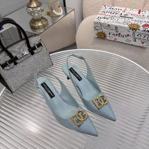 Replica Dolce & Gabbana D&G Slippers For Women #1320525 $88.00 USD for Wholesale