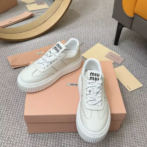 Replica MIU MIU Casual Shoes For Women #1320566 $102.00 USD for Wholesale
