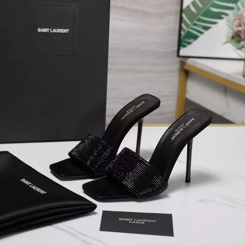 Wholesale Yves Saint Laurent YSL Slippers For Women #1320623 $108.00 USD, Wholesale Quality Replica Yves Saint Laurent YSL Slippers