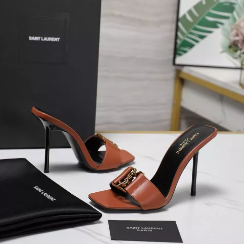 Wholesale Yves Saint Laurent YSL Slippers For Women #1320624 $108.00 USD, Wholesale Quality Replica Yves Saint Laurent YSL Slippers