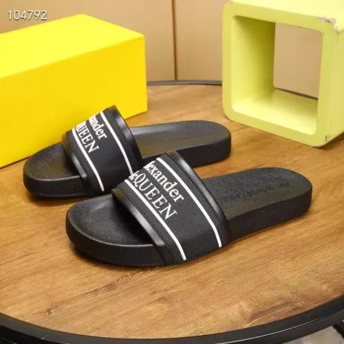Wholesale Alexander McQueen Slippers For Men #1320654 $68.00 USD, Wholesale Quality Replica Alexander McQueen Slippers