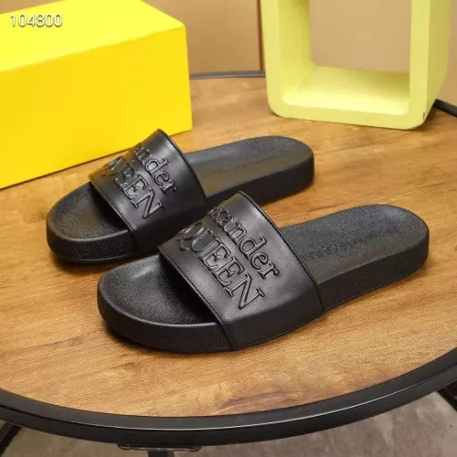 Wholesale Alexander McQueen Slippers For Men #1320658 $68.00 USD, Wholesale Quality Replica Alexander McQueen Slippers
