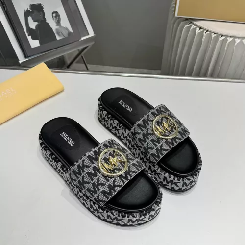 Wholesale Michael Kors Slippers For Women #1320688 $85.00 USD, Wholesale Quality Replica Michael Kors Slippers
