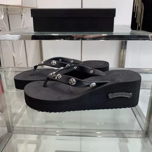 Wholesale Chrome Hearts Slippers For Women #1320691 $64.00 USD, Wholesale Quality Replica Chrome Hearts Slippers