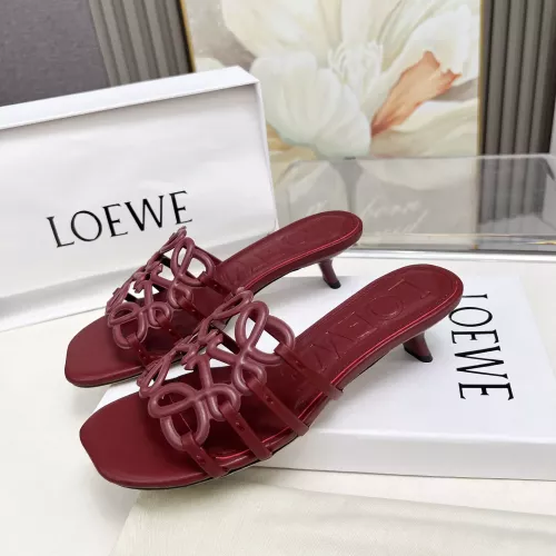 Wholesale LOEWE Slippers For Women #1320696 $85.00 USD, Wholesale Quality Replica LOEWE Slippers