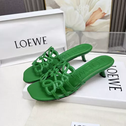 Wholesale LOEWE Slippers For Women #1320697 $85.00 USD, Wholesale Quality Replica LOEWE Slippers