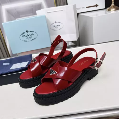 Wholesale Prada Sandal For Women #1320709 $82.00 USD, Wholesale Quality Replica Prada Sandal