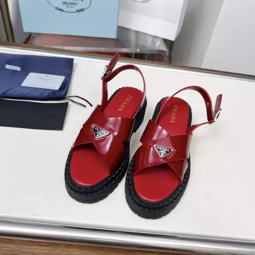 Replica Prada Sandal For Women #1320709 $82.00 USD for Wholesale