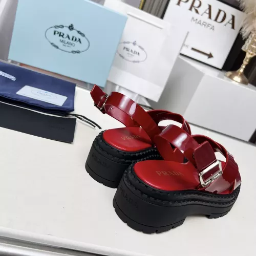 Replica Prada Sandal For Women #1320709 $82.00 USD for Wholesale