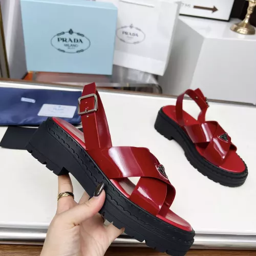 Replica Prada Sandal For Women #1320709 $82.00 USD for Wholesale