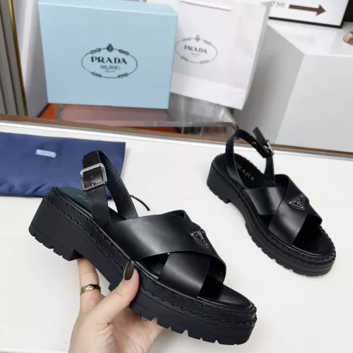 Replica Prada Sandal For Women #1320711 $82.00 USD for Wholesale