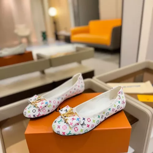 Wholesale Louis Vuitton Flat Shoes For Women #1320718 $92.00 USD, Wholesale Quality Replica Louis Vuitton Flat Shoes