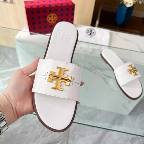Replica Tory Burch TB Slippers For Women #1320723 $82.00 USD for Wholesale