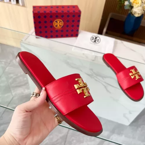 Replica Tory Burch TB Slippers For Women #1320725 $82.00 USD for Wholesale