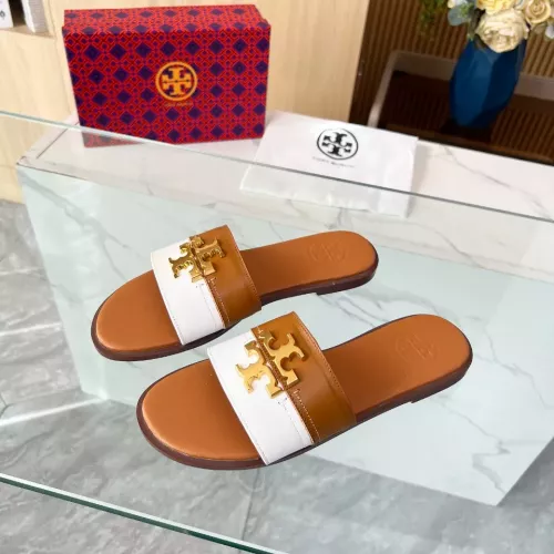 Wholesale Tory Burch TB Slippers For Women #1320727 $82.00 USD, Wholesale Quality Replica Tory Burch TB Slippers