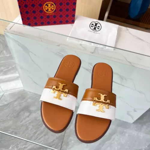 Replica Tory Burch TB Slippers For Women #1320727 $82.00 USD for Wholesale