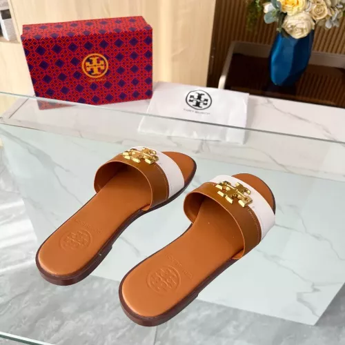 Replica Tory Burch TB Slippers For Women #1320727 $82.00 USD for Wholesale