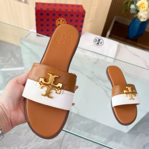 Replica Tory Burch TB Slippers For Women #1320727 $82.00 USD for Wholesale