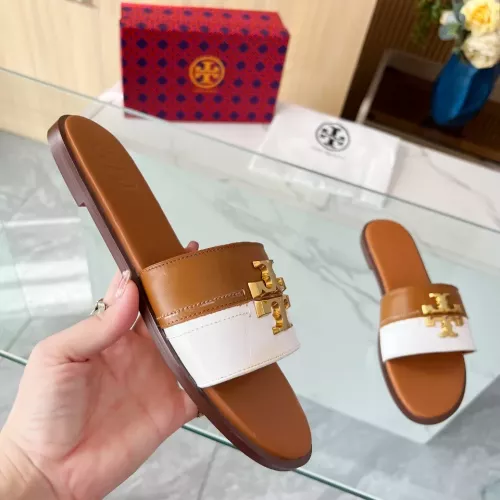 Replica Tory Burch TB Slippers For Women #1320727 $82.00 USD for Wholesale