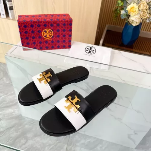Wholesale Tory Burch TB Slippers For Women #1320728 $88.00 USD, Wholesale Quality Replica Tory Burch TB Slippers