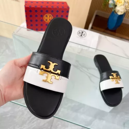 Replica Tory Burch TB Slippers For Women #1320728 $88.00 USD for Wholesale