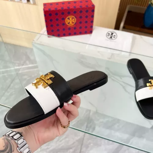 Replica Tory Burch TB Slippers For Women #1320728 $88.00 USD for Wholesale