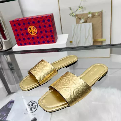 Wholesale Tory Burch TB Slippers For Women #1320730 $82.00 USD, Wholesale Quality Replica Tory Burch TB Slippers