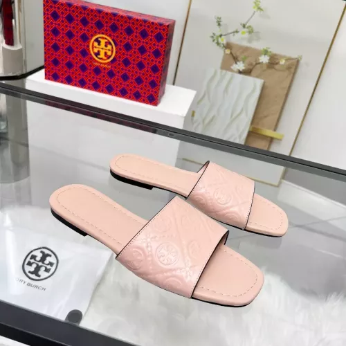 Replica Tory Burch TB Slippers For Women #1320733 $82.00 USD for Wholesale