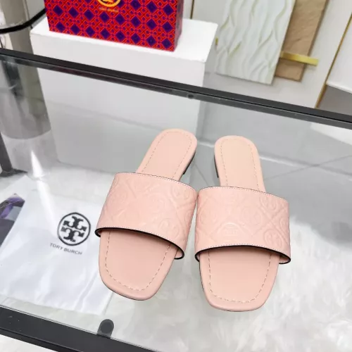 Replica Tory Burch TB Slippers For Women #1320733 $82.00 USD for Wholesale