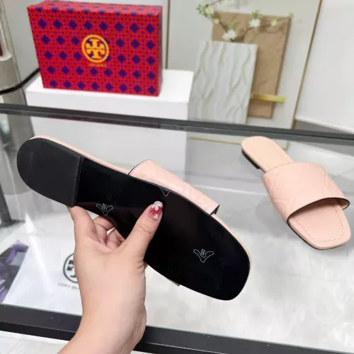 Replica Tory Burch TB Slippers For Women #1320733 $82.00 USD for Wholesale